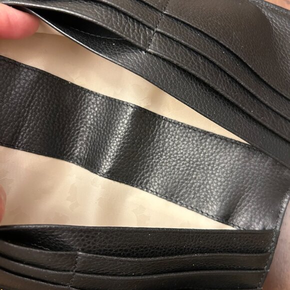 Radley London BiFold Signature Logo Matinee Black White Leather Zip Snap Wallet - Picture 11 of 16